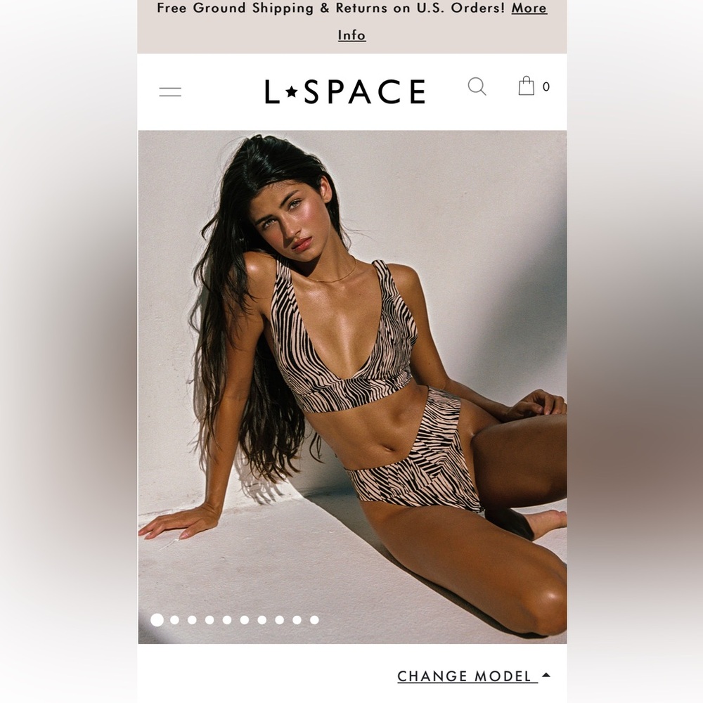 L SPACE Hypontica Bikini